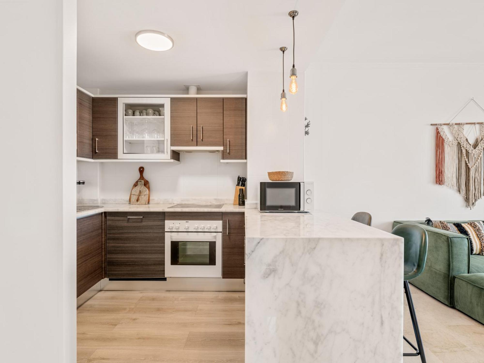 Moderne Ferienwohnung 71A Manilva Buitenkant foto